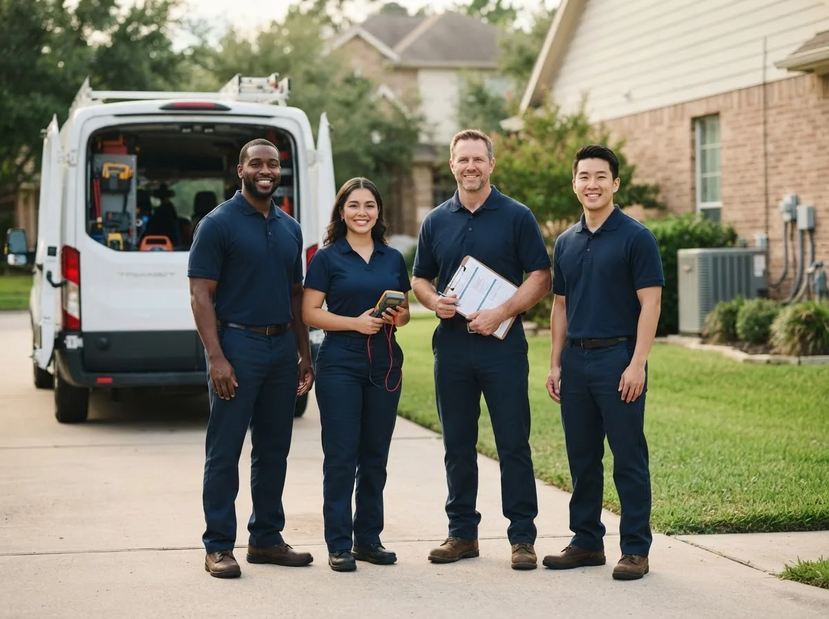 Certified HVAC technician near Florien, LA